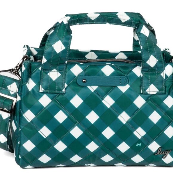 Lug Classic Quilted Crossbody with Tote Handles - Jitterbug - Picture 8 of 11